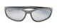 Folded of The Zeek Bifocal Reading Sunglasses in Matte Grey with Grey