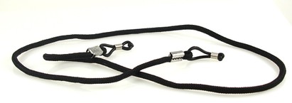 Angle of Neck Cord #101 - Black in Black, Women's and Men's  