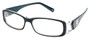Angle of The Devin in Black and Blue Frame, Women's and Men's  