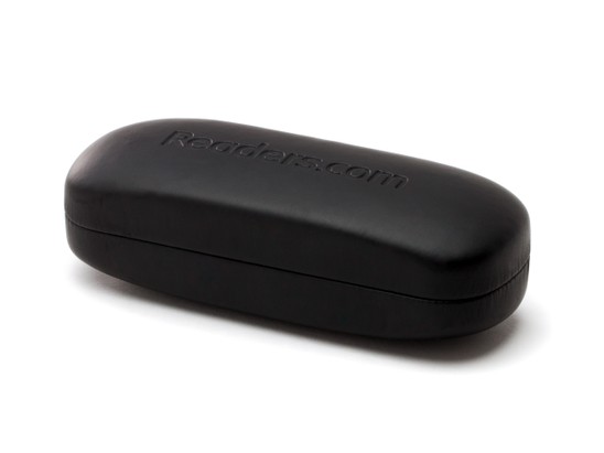 Angle of Readers.com Reading Glasses Case in Black, Women's and Men's  