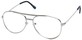 Angle of The Cobble Hill in Silver Frame, Women's and Men's  