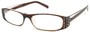 Angle of The Anna in Brown and Clear, Women's and Men's  