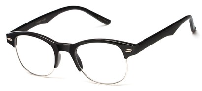 Angle of The Copenhagen in Glossy Black/Silver, Women's and Men's  