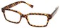 Angle of The Bayside in Brown Checkered Frame, Women's and Men's  