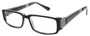 Angle of The Jetson in Black and Grey Frame, Women's and Men's  