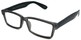 Angle of The Snider in Matte Black, Women's and Men's  