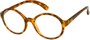 Angle of The Sheldon in Matte Brown Tortoise, Women's and Men's  