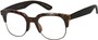 Angle of The Cleveland Bifocal in Glossy Tortoise/Black Temples, Women's and Men's  