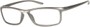 Angle of The Eddie in Matte Silver, Women's and Men's Rectangle Reading Glasses