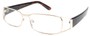 Angle of The Kent in Gold and Tortoise, Women's and Men's Rectangle Reading Glasses