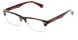 Angle of The Dickens in Brown Tortoise, Women's and Men's Browline Reading Glasses