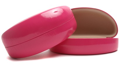 Angle of Colorful Reading Glasses Case in Pink, Women's and Men's  Hard Cases