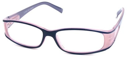 Angle of The Mia in Purple Frame, Women's and Men's  