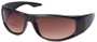 Angle of The Lance Bifocal Reading Sunglasses in Grey with Amber, Women's and Men's Sport & Wrap-Around Reading Sunglasses