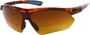 Angle of The Outback Driving Bifocal Reading Sunglasses in Tortoise/Blue with Amber, Women's and Men's Sport & Wrap-Around Reading Sunglasses