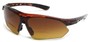 Angle of The Outback Driving Bifocal Reading Sunglasses in Tortoise/Black with Amber, Women's and Men's Sport & Wrap-Around Reading Sunglasses