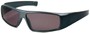 Angle of The Coldwater Reading Sunglasses in Blue with Smoke, Women's and Men's Sport & Wrap-Around Reading Sunglasses