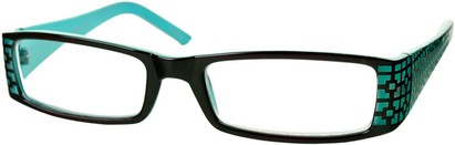 Angle of The Allison in Turquoise and Brown, Women's and Men's  