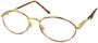Angle of The Stockholm in Light Tortoise and Gold, Women's and Men's  