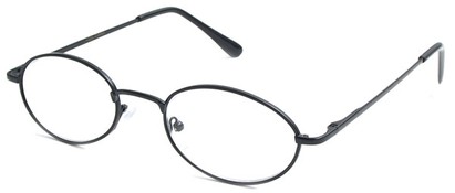 Angle of The Lafayette in Black Frame, Women's and Men's  