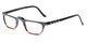 Angle of The Americana in Stars on top, Women's and Men's Rectangle Reading Glasses