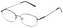 Angle of Arch by felix + iris in Silver, Women's and Men's Oval Reading Glasses