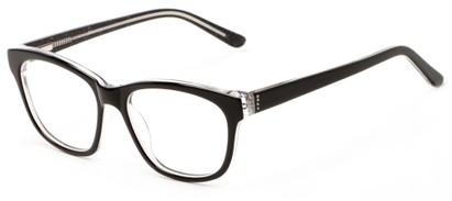 Angle of Ashton by felix + iris in Black, Women's Retro Square Reading Glasses