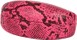 Angle of Extra Large Pink Snake Print Case #686 in Hot Pink Python, Women's and Men's  