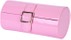 Angle of Medium Patent Buckle Case  in Light Pink, Women's and Men's  