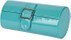 Angle of Medium Patent Buckle Case  in Light Blue, Women's and Men's  