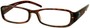 Angle of The Cedar Recycled Reader in Tortoise, Women's and Men's  
