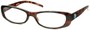 Angle of The Ash Recycled Reader in Tortoise, Women's and Men's  
