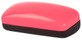 Angle of Large Colorblock Case in Pink/Black, Women's and Men's  Hard Cases