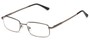 Angle of Chadwick by felix + iris in Grey, Women's and Men's Rectangle Reading Glasses