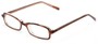 Angle of The Sedgwick Customizable Reader in Brown, Women's and Men's Retro Square Reading Glasses