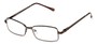 Angle of The Carpenter in Bronze, Women's and Men's Rectangle Reading Glasses