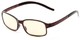 Angle of The Stewart Computer Reader in Tortoise, Women's and Men's Rectangle Reading Glasses
