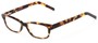 Angle of The Claremore Signature Reader in Brown Tortoise, Women's and Men's Retro Square Reading Glasses