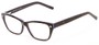Angle of The Galena Signature Reader in Tortoise/Purple, Women's Cat Eye Reading Glasses
