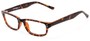 Angle of The Banks Customizable Reader in Matte Tortoise, Women's and Men's Retro Square Reading Glasses
