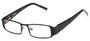 Angle of Honey Creek by felix + iris in Black, Women's Rectangle Reading Glasses