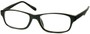 Angle of The Monroe in Black Frame, Women's and Men's  