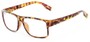 Angle of The Colby in Tortoise, Women's and Men's Retro Square Reading Glasses