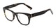 Angle of The Ludlow Signature Reader in Brown Tortoise, Women's and Men's Retro Square Reading Glasses