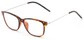 Angle of The Bodie in Tortoise, Women's and Men's Retro Square Reading Glasses