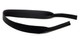 Angle of Black Neoprene Eyewear Retainer Cord in Black, Women's and Men's  Neck Cords