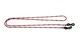 Angle of Orleans Reading Glasses Chain in Red, Women's  Neck Chains