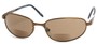 Angle of The Lewis Bifocal Reading Sunglasses in Bronze, Women's and Men's  