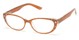 Angle of The Angie in Gold, Women's Cat Eye Reading Glasses