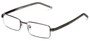 Angle of Pennington by felix + iris in Grey, Women's and Men's Rectangle Reading Glasses